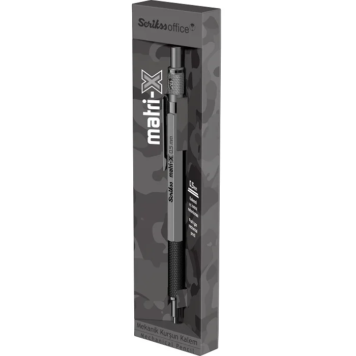 Scrikss Matri-x Versatil Kalem 0.5 mm GRİ