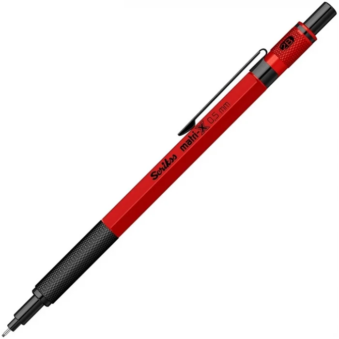 Scrikss Matri-x Versatil Kalem 0.5 mm KIRMIZI