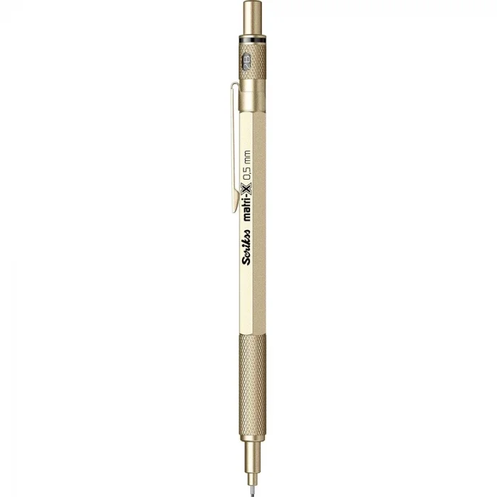 Scrikss Matri-x Versatil Kalem 0.5 mm METALİK ALTIN