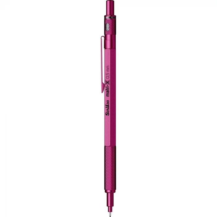 Scrikss Matri-x Versatil Kalem 0.5 mm METALİK PEMBE