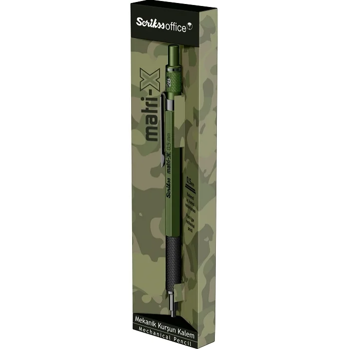 Scrikss Matri-x Versatil Kalem 0.5 mm YEŞİL