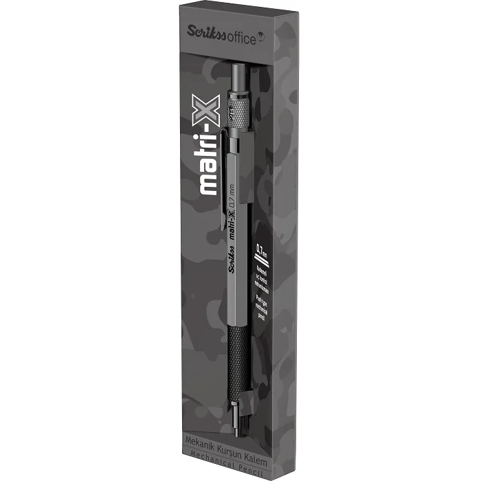 Scrikss Matri-x Versatil Kalem 0.7 mm GRİ