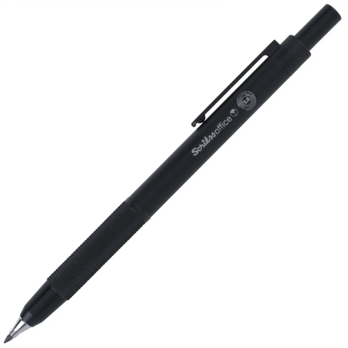 Scrikss Twist Portmin Versatil Kalem 2.0 mm SİYAH