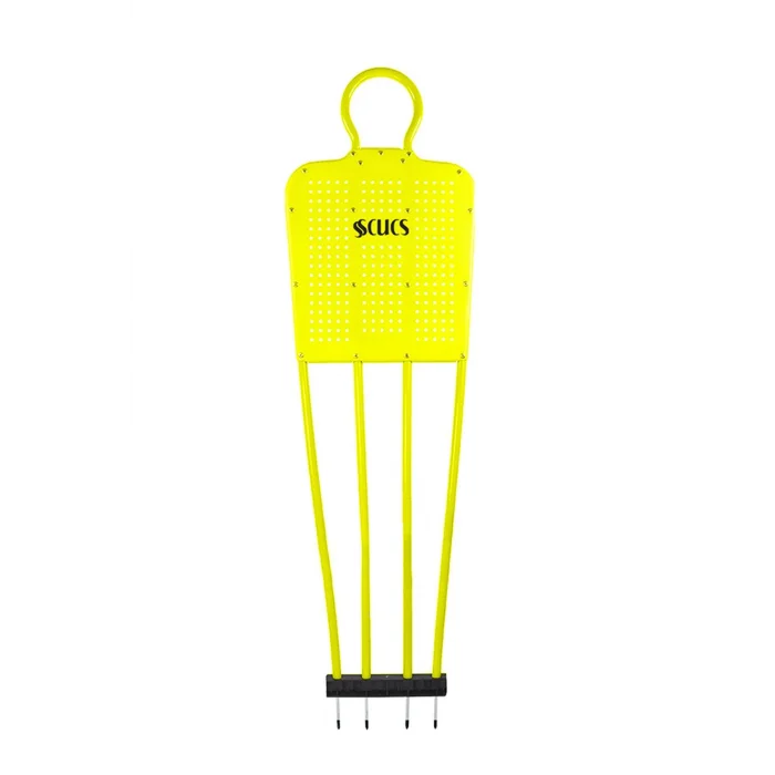 Scucs 1312 Çivili Plastik Baraj Adam 180 cm Sarı