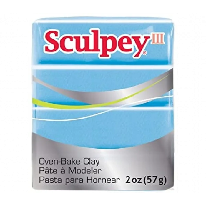 Sculpey III Polimer Kil 1103 Light Blue Pearl (Açık Mavi İnci)