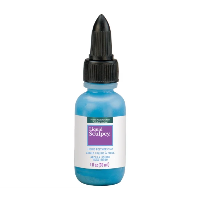 Sculpey Liquid Sıvı Polimer Kil 30 ml. Gösterişli Mavi İnci