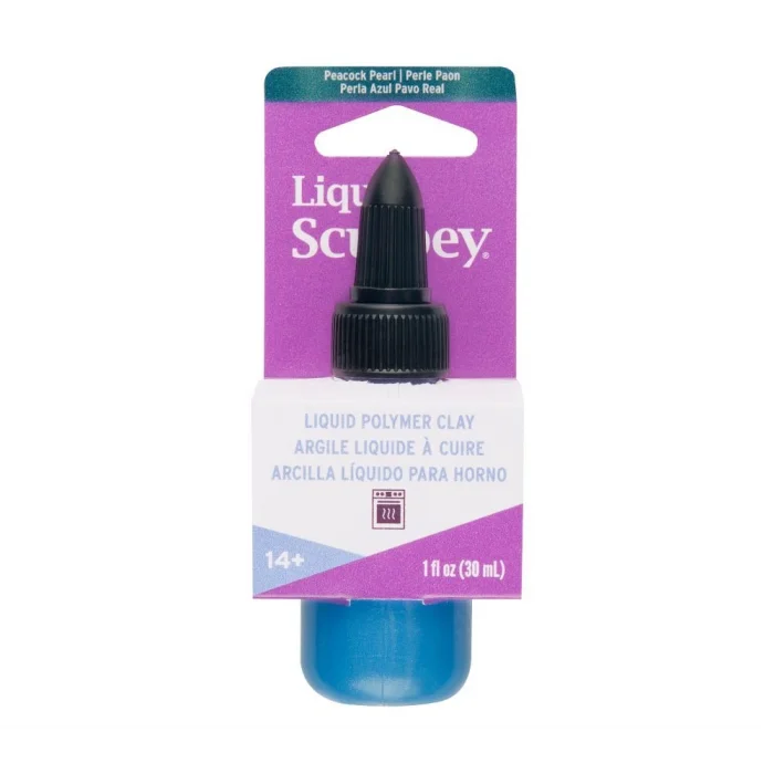 Sculpey Liquid Sıvı Polimer Kil 30 ml. Gösterişli Mavi İnci