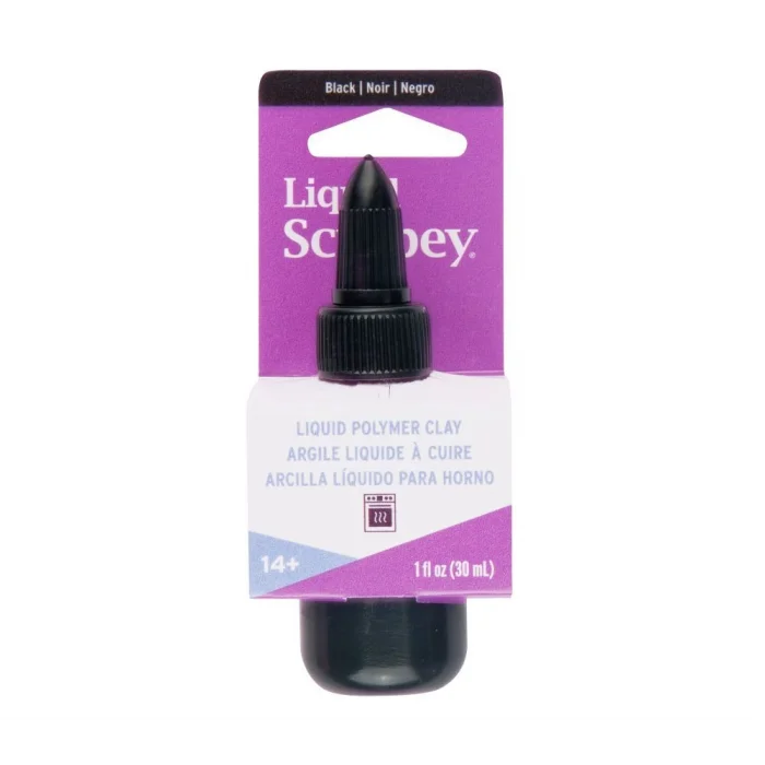 Sculpey Liquid Sıvı Polimer Kil 30 ml. Siyah