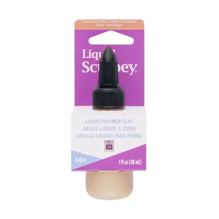 Sculpey Liquid Sıvı Polimer Kil 30 ml. Transparan Kehribar