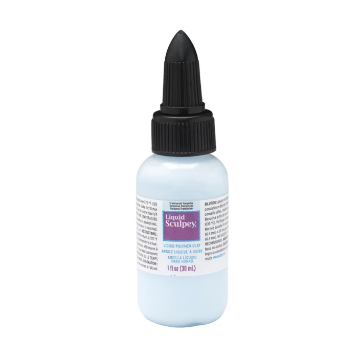 Sculpey Liquid Sıvı Polimer Kil 30 ml. Transparan Turkuaz