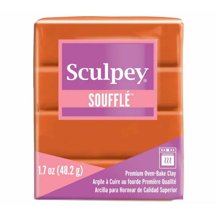 Sculpey Souffle Polimer Kil 48 gr. Balkabağı (Pumpkin)