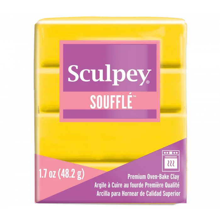 Sculpey Souffle Polimer Kil 48 gr. Kanarya