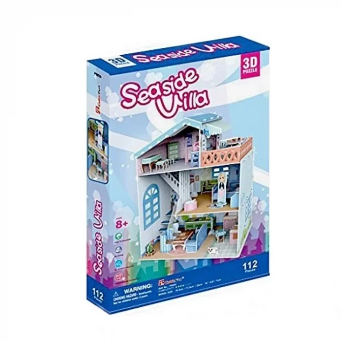 Seaside Villa Oyun Evi 3D Puzzle