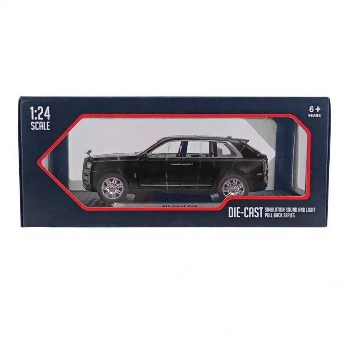 Şeffaf Kutuda Metal Rolls Royce