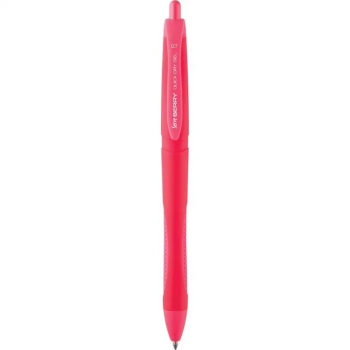 Serve Berry Hızlı Kuruyan Jel Kalem 0.7 mm. YAKUT KIRMIZI