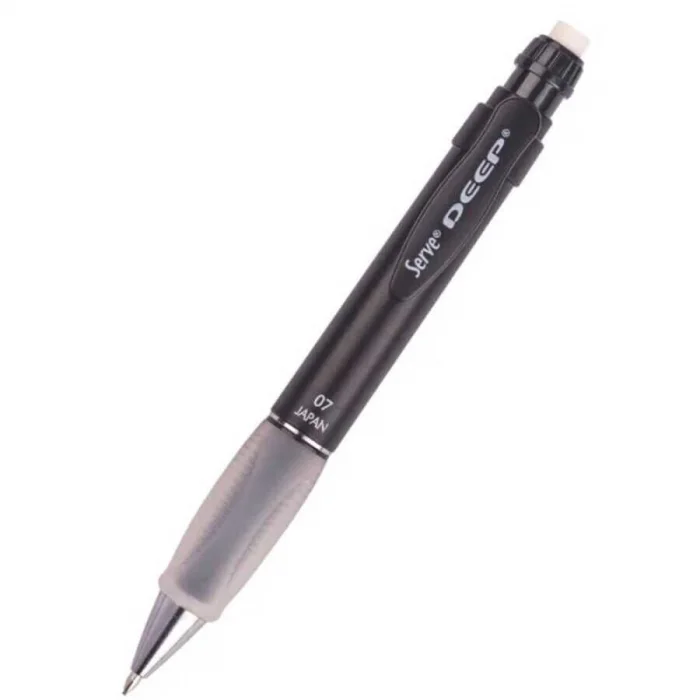 Serve Deep Versatil Kalem 0.7 mm METALİK MR. SİYAH