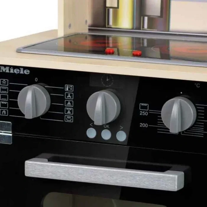 Sesli ve Işıklı Miele Aksesuarlı Ahşap Mutfak Seti