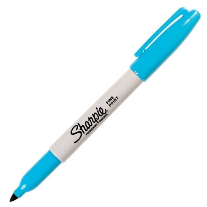 Sharpie Permanent Marker Kalem Fine Uç AÇIK MAVİ