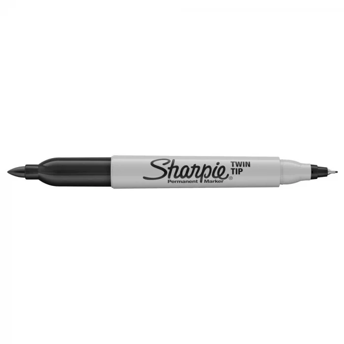 Sharpie Twin Çift Uçlu Permanent Marker Kalem SİYAH