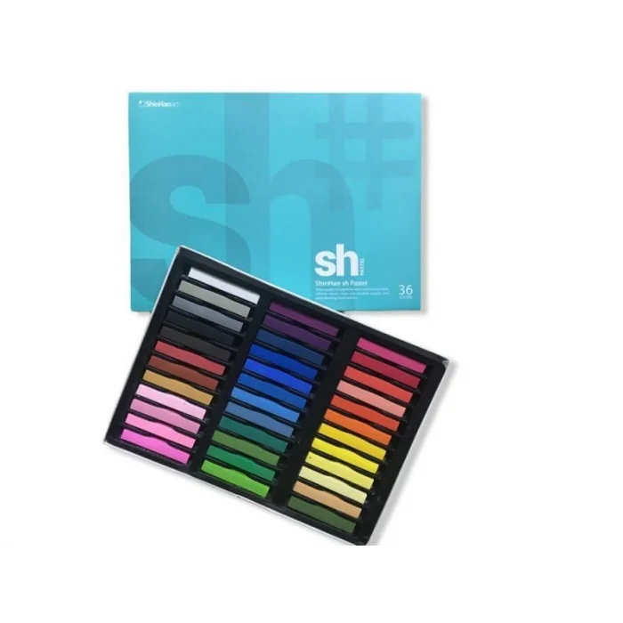 Shinhan Art Soft Pastel Toz Pastel Boya Seti 36 Renk Tam Boy (Large)