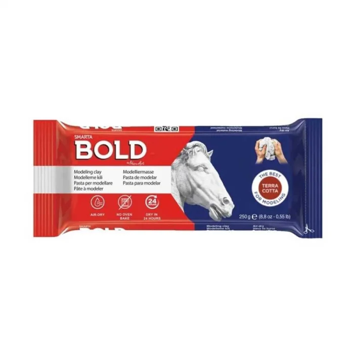 Smarta Hava İle Kuruyan Seramik Hamuru 250 Gr. Terracota
