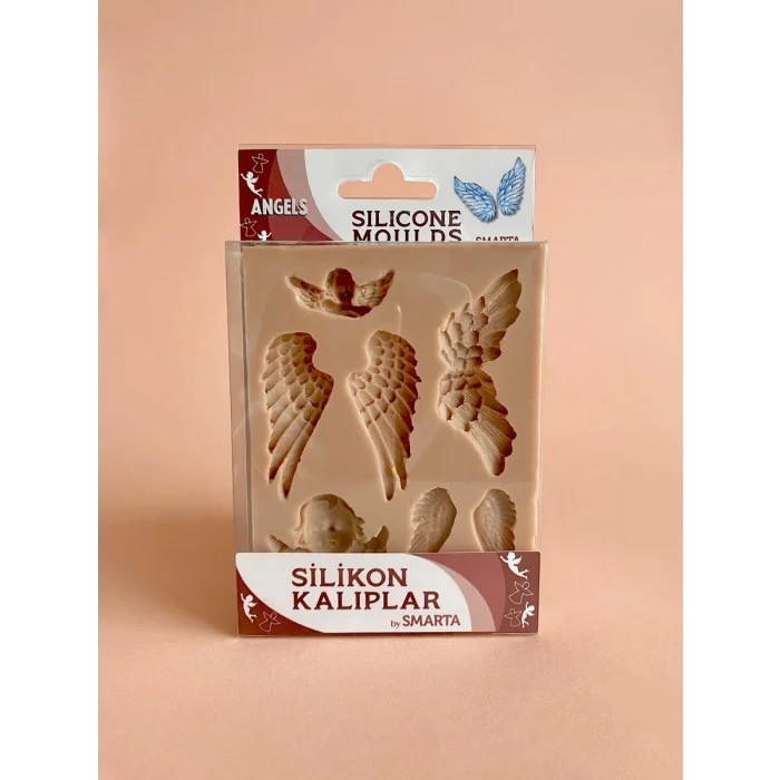 Smarta Silicone Moulds Silikon Epoksi ve Polimer Kil Kalıbı ANGELS