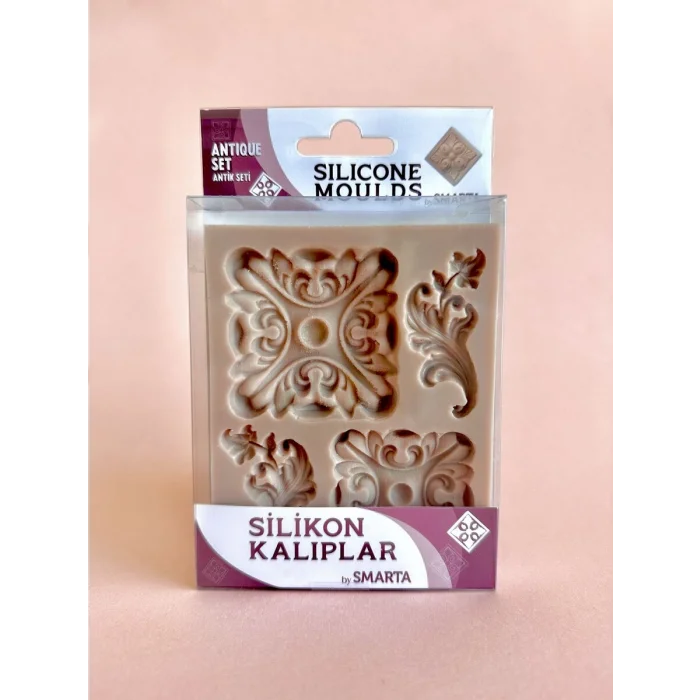 Smarta Silicone Moulds Silikon Epoksi ve Polimer Kil Kalıbı ANTIQUE SET
