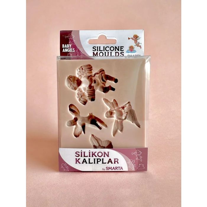 Smarta Silicone Moulds Silikon Epoksi ve Polimer Kil Kalıbı BABY ANGELS