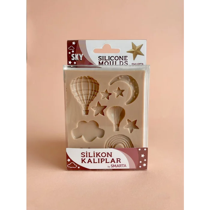 Smarta Silicone Moulds Silikon Epoksi ve Polimer Kil Kalıbı SKY