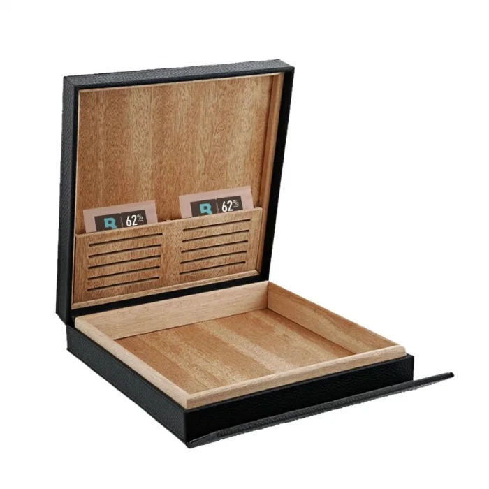 S.T. Dupont Deri Travel Seyahat Humidoru Siyah 10s