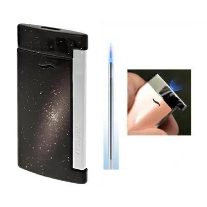 S.T. Dupont Slim 7 Space Edition Siyah Çakmak 27219