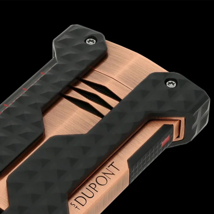 S.T. Dupont Windproff Rüzgar Geçirmez Çakmak Copper Pürmüz