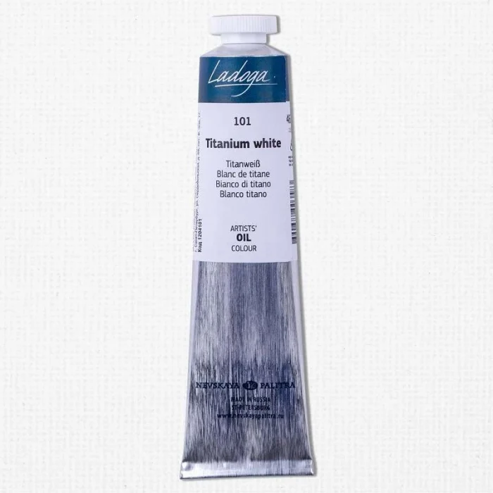 St. Petersburg Ladoga Yağlı Boya 46 ml. 101 Titanium White