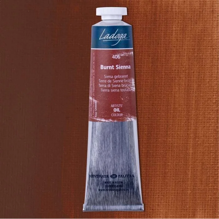 St. Petersburg Ladoga Yağlı Boya 46 ml. 406 Burnt Sienna