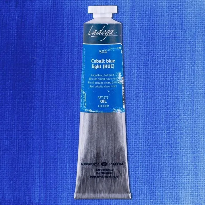 St. Petersburg Ladoga Yağlı Boya 46 ml. 504 Cobalt Blue Light (Hue)