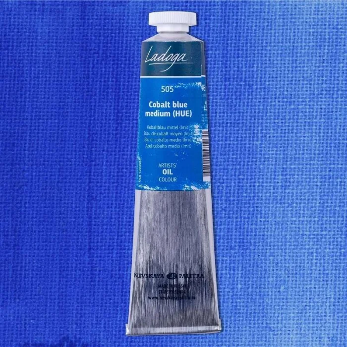 St. Petersburg Ladoga Yağlı Boya 46 ml. 505 Cobalt Blue Medium (Hue)