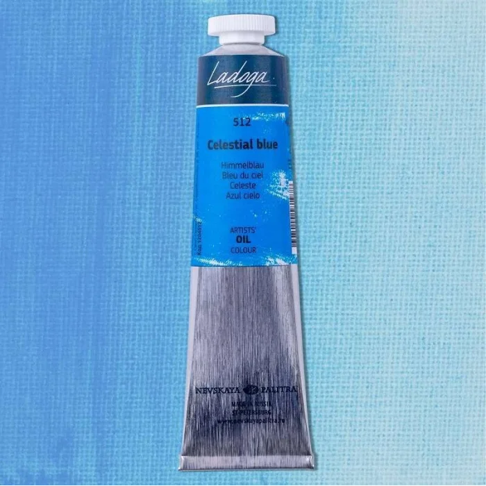 St. Petersburg Ladoga Yağlı Boya 46 ml. 512 Celestian Blue