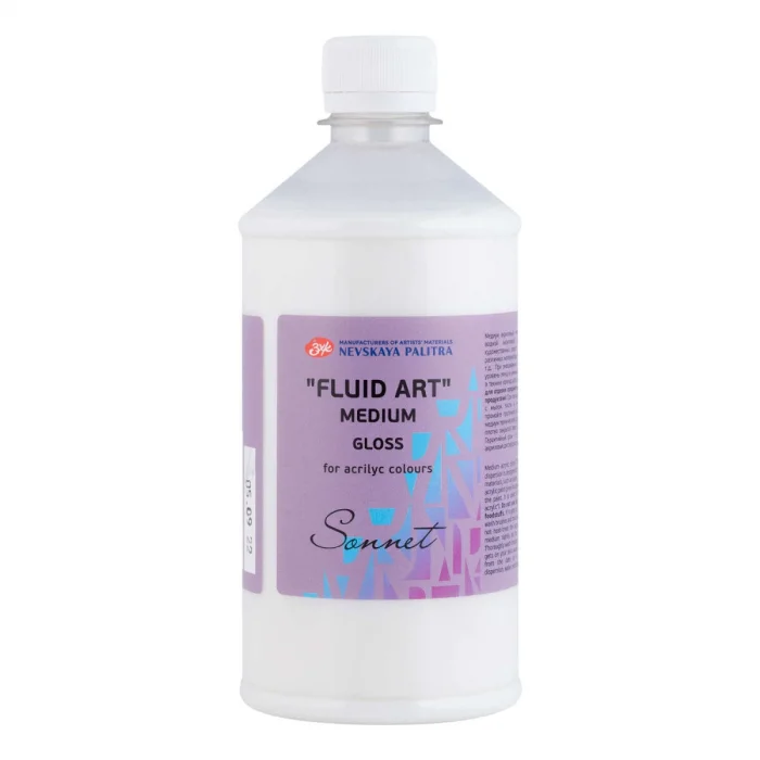St. Petersburg Sonnet Fluid Art Medium Gloss Parlak Fluid Medyum 500 ml.