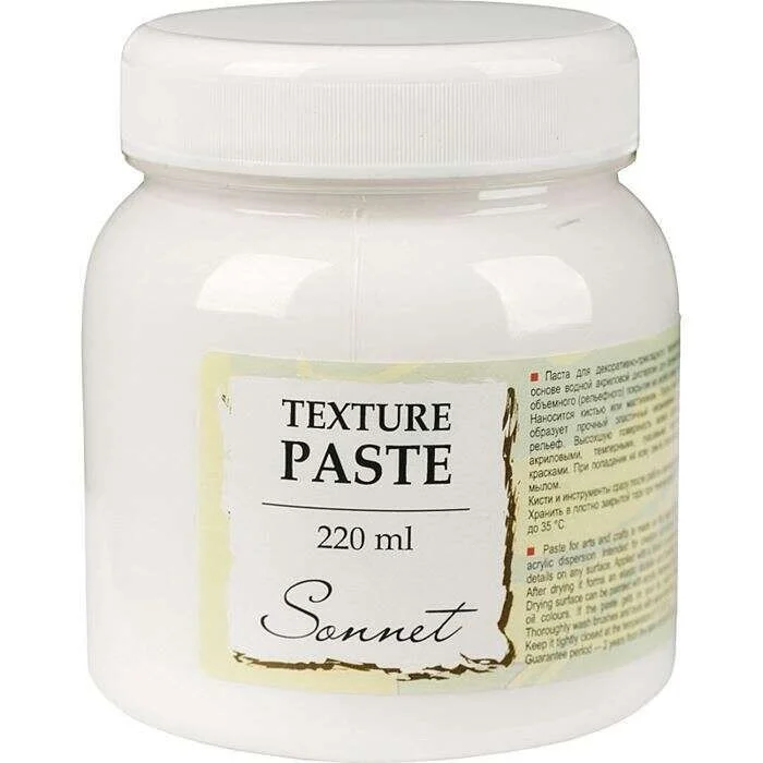 St. Petersburg Sonnet Texture Paste 220 ml.