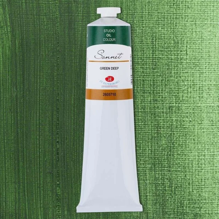 St. Petersburg Sonnet Yağlı Boya 120 ml. 710 Green Deep
