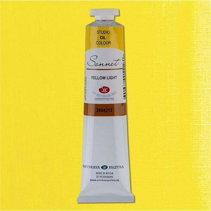 St. Petersburg Sonnet Yağlı Boya 46 ml. 213 Yellow Light