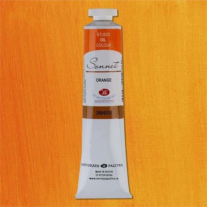 St. Petersburg Sonnet Yağlı Boya 46 ml. 315 Orange