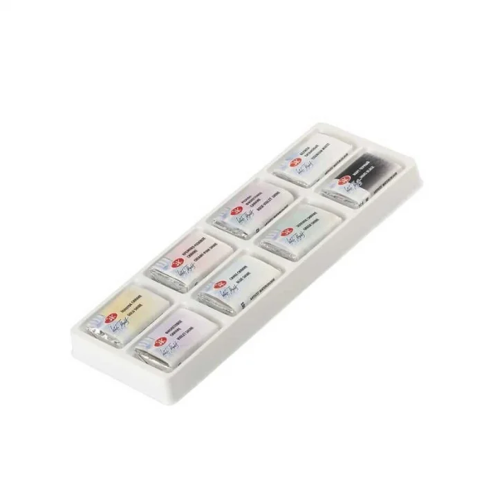St. Petersburg White Nights Shimmering Collection Tablet Sulu Boya Seti 8 Renk Spring
