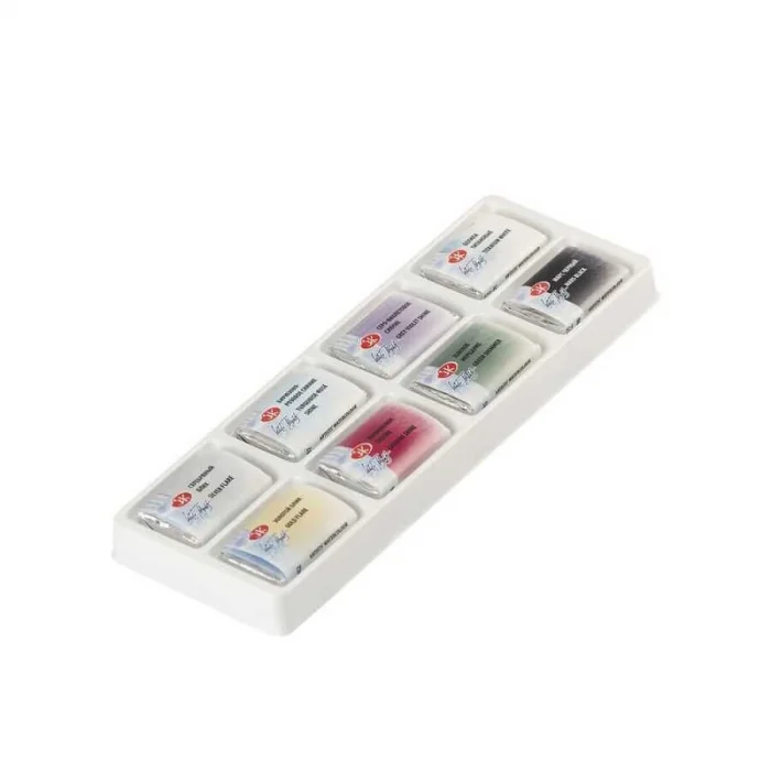 St. Petersburg White Nights Shimmering Collection Tablet Sulu Boya Seti 8 Renk Winter