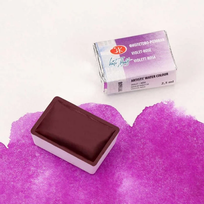 St. Petersburg White Nights Tam Tablet Sulu Boya 608 Violet Rose