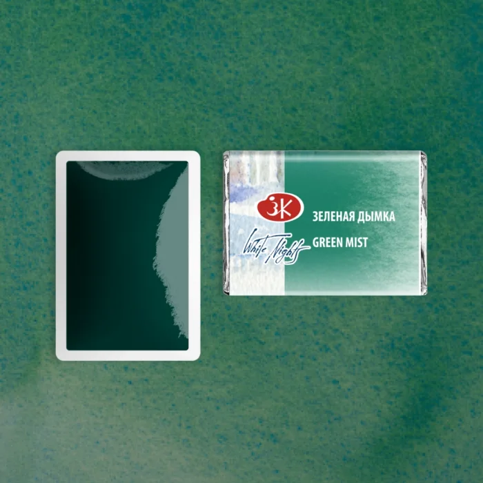 St. Petersburg White Nights Tam Tablet Sulu Boya 762 Green Mist