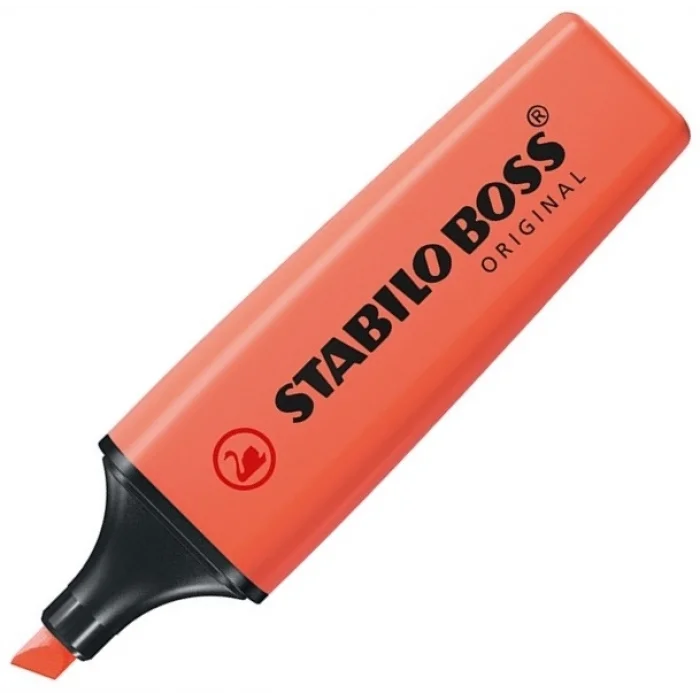 Stabilo Boss Original Fosforlu İşaretleme Kalemi PASTEL KIRMIZI