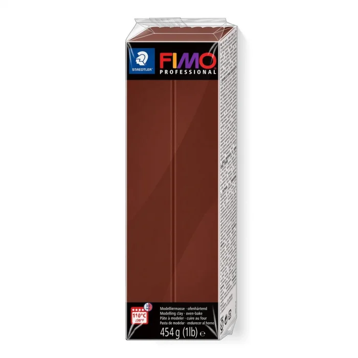 Staedtler Fimo Professional Polimer Kil 454 gr. 77 Çikolata