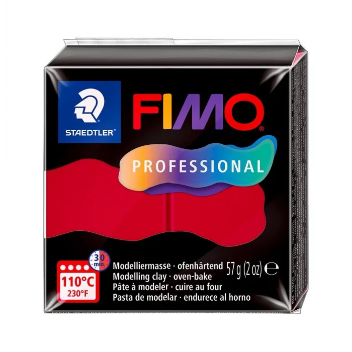 Staedtler Fimo Professional Polimer Kil 57 gr. 29 Carmine