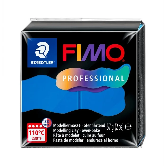Staedtler Fimo Professional Polimer Kil 57 gr. 300 Saf Mavi